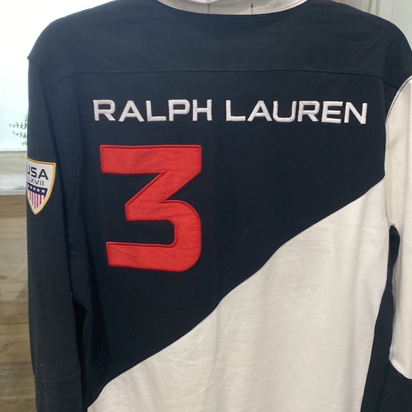 Ralph Lauren button up rugby shirt/ long sleeve - Picture 4 of 5